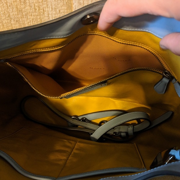 Coach large Nomad Cornflower blue 36026 - Picture 3 of 8